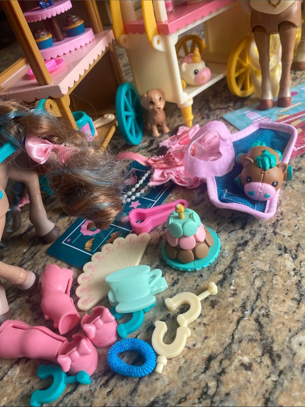 Playset Pony Toy Bundle for Kids